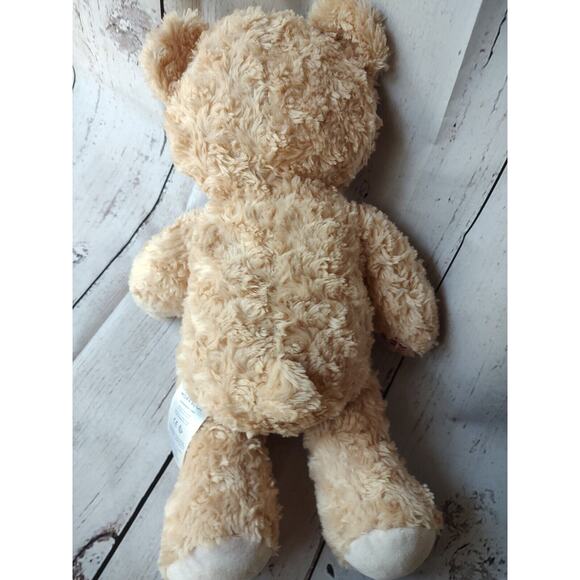 Build A Bear Tan Teddy Bear Plush BAB Happy Hugs Swirl Fur 17" - Picture 6 of 8